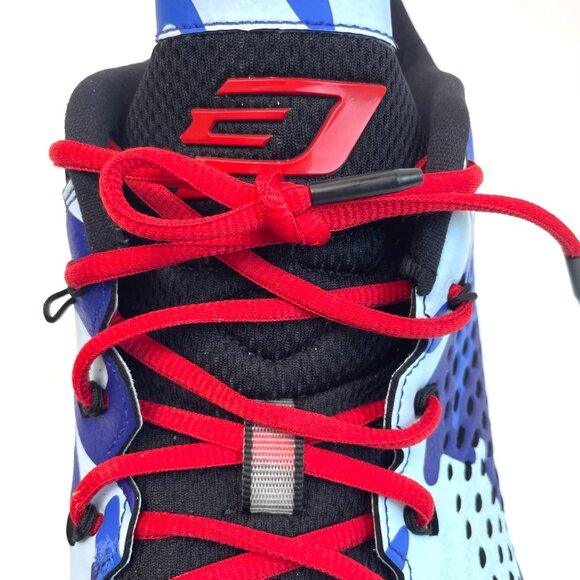 Jordan CP3.VII Clippers Camo Mens Shoes Blue /Black Sneakers 616805-012 Size 12 - Picture 5 of 12